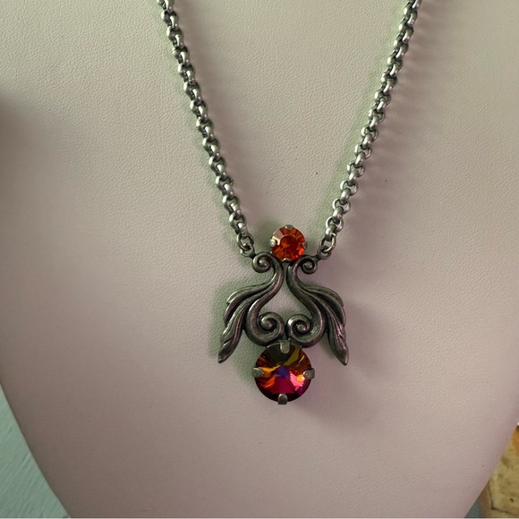 Sabika Crystal Pendant Necklace Summer 2013 - Picture 2 of 9